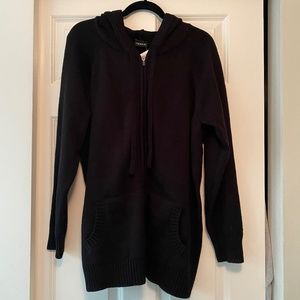 Torrid hooded zip up sweater